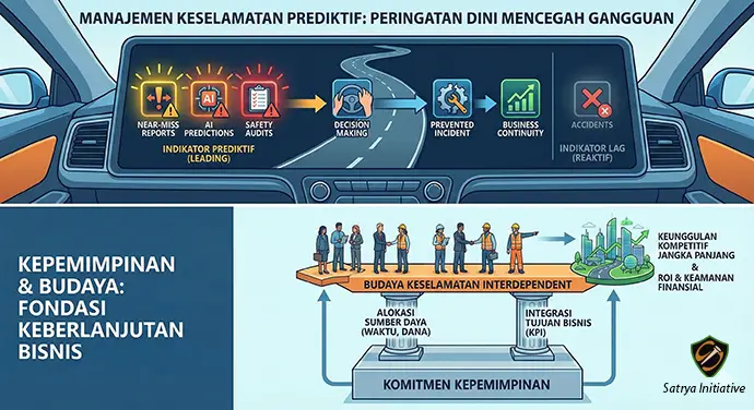 Manajemen Keselamatan Prediktif, komitmen kepemimpinan, keselamatan sebagai keunggulan kompetitif