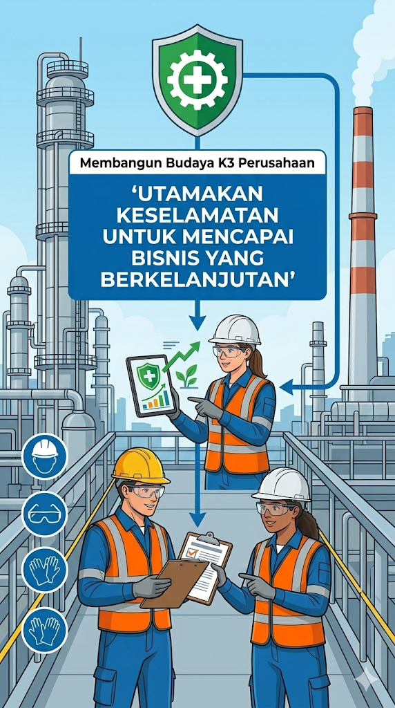 Penilaian Budaya Keselamatan Kerja, Membangun budaya k3 perusahaan, membumikan budaya k3 perusahaan.